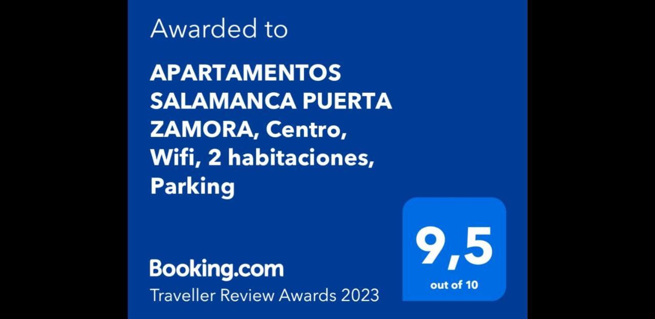 Apartamentos Salamanca Puerta Zamora, Centro, Wifi, 2 Habitaciones, Parking Екстер'єр фото